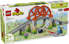 Alternative view 6 of LEGO DUPLO Train Bridge and Tracks Expansion Set 10426