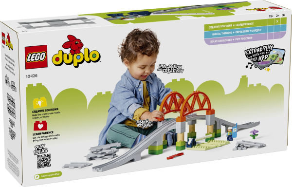 LEGO DUPLO Train Bridge and Tracks Expansion Set 10426