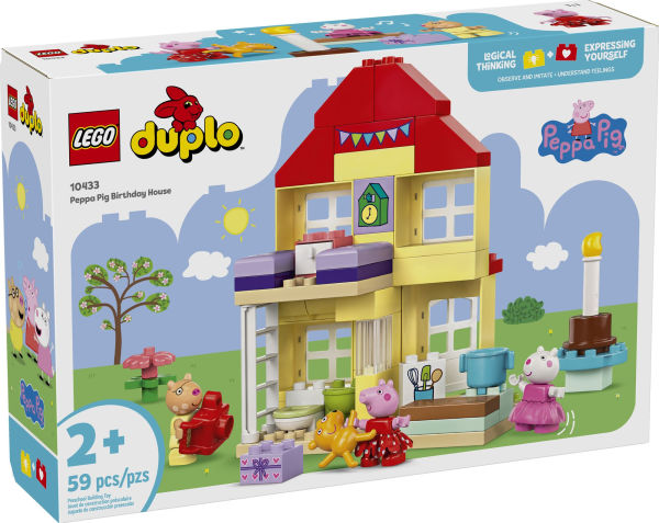LEGO DUPLO Peppa Pig Birthday House 10433