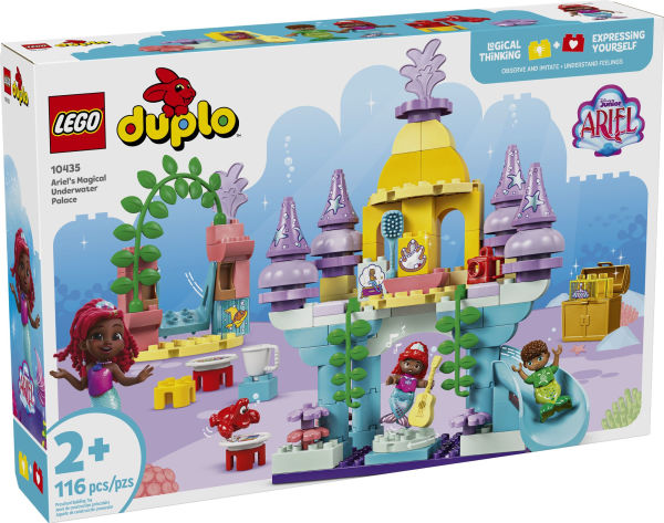 LEGO DUPLO Disney Ariel's Magical Underwater Palace 10435