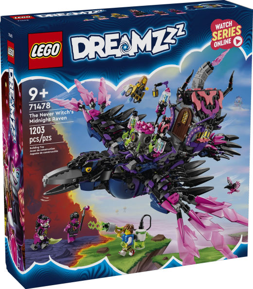 LEGO DREAMZzz The Never Witch's Midnight Raven 71478