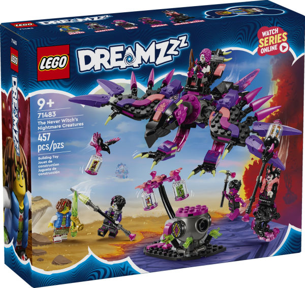 LEGO DREAMZzz The Never Witch's Nightmare Creatures 71483