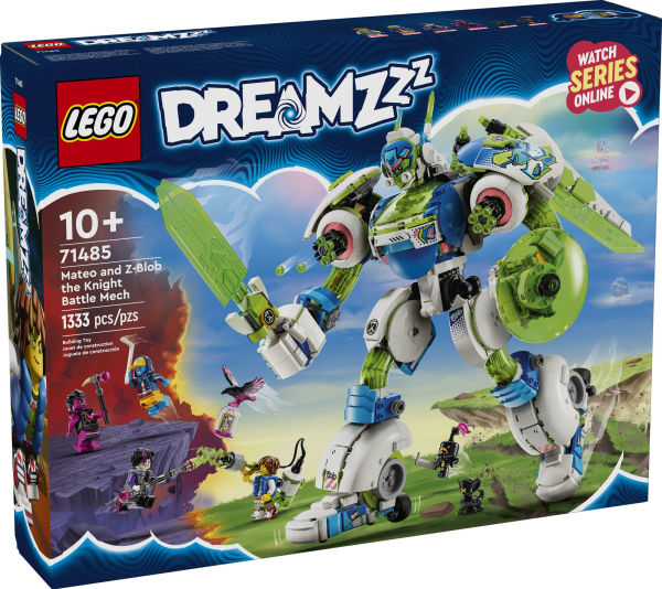 LEGO DREAMZzz Mateo and Z-Blob the Knight Battle Mech 71485