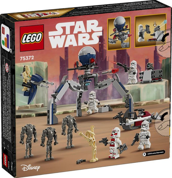 The Best LEGO Star Wars Clone Battle Packs? (75289 vs. 75372) 