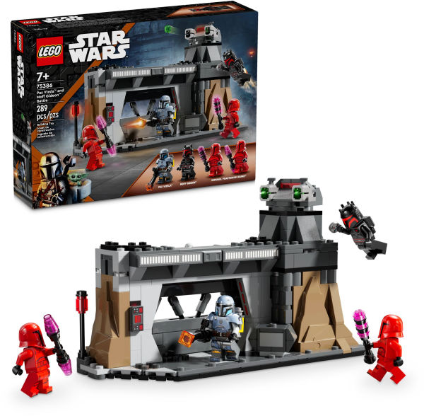 LEGO Star Wars Paz Vizsla and Moff Gideon Battle 75386