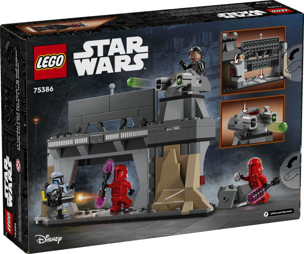 LEGO Star Wars Paz Vizsla and Moff Gideon Battle 75386