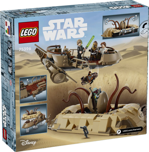 LEGO Star Wars Desert Skiff & Sarlacc Pit 75396