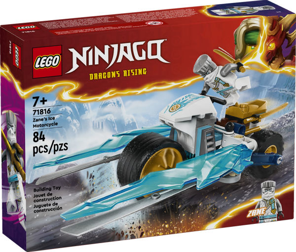 特撮 Koblenz LEGO NINJAGO Zane's Ice Motorcycle Toy with 1 Minifigure