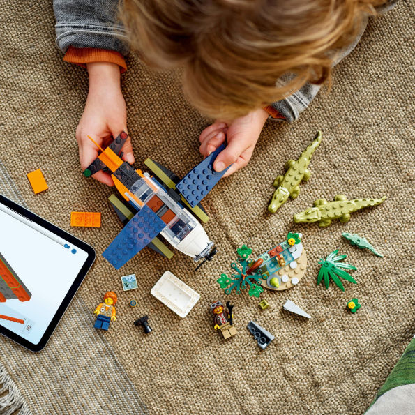 LEGO City Exploration Jungle Explorer Water Plane 60425