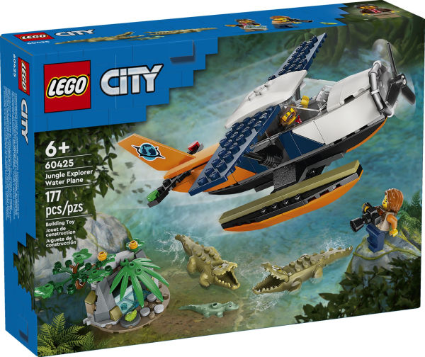 LEGO City Exploration Jungle Explorer Water Plane 60425