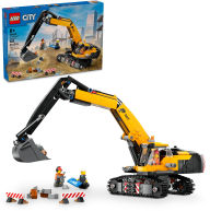 Title: LEGO City Big Vehicles Yellow Construction Excavator 60420