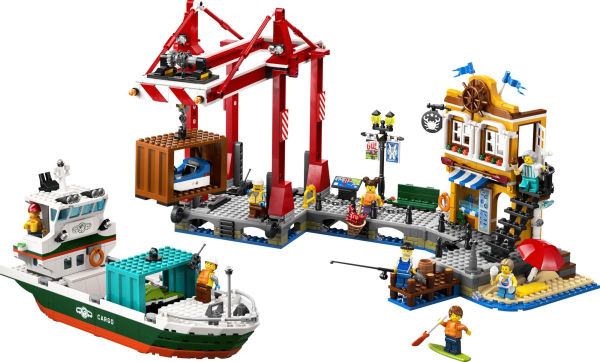 LEGO My City Seaside Harbor with Cargo Ship 60422