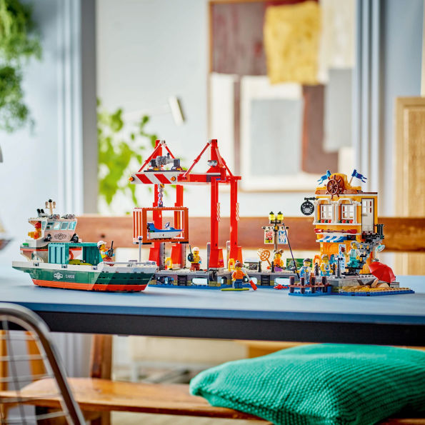 LEGO My City Seaside Harbor with Cargo Ship 60422