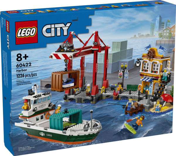 LEGO My City Seaside Harbor with Cargo Ship 60422