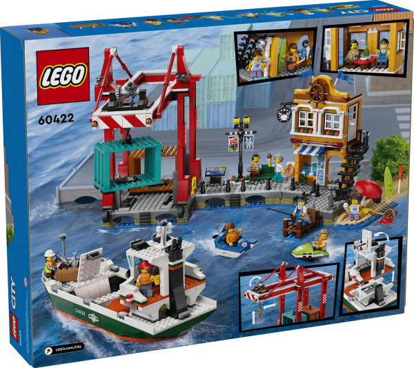 LEGO My City Seaside Harbor with Cargo Ship 60422