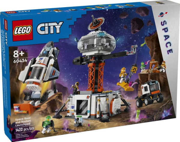 LEGO City Space Space Base and Rocket Launchpad 60434