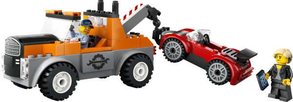 LEGO City Great Vehicles Tow Truck and Sports Car Repair 60435