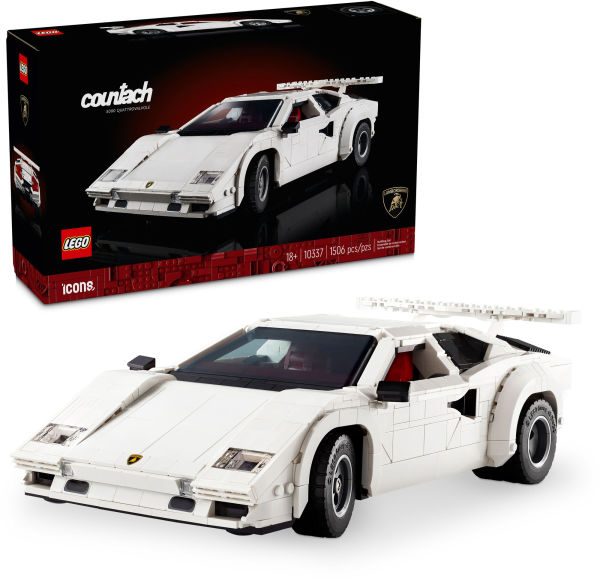 LEGO Icons Lamborghini Countach 5000 Quattrovalvole 10337