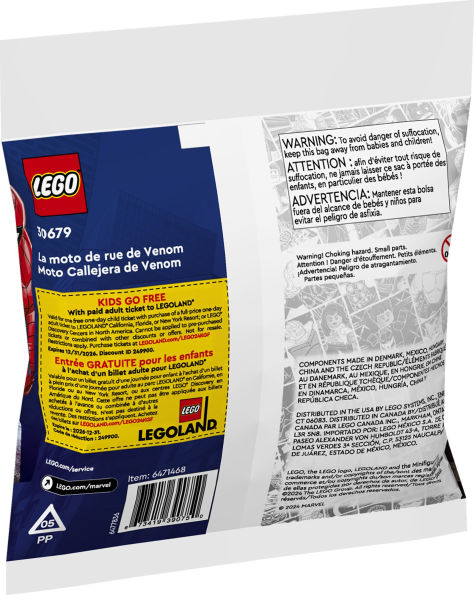 LEGO Super Heroes Venom Street Bike 30679