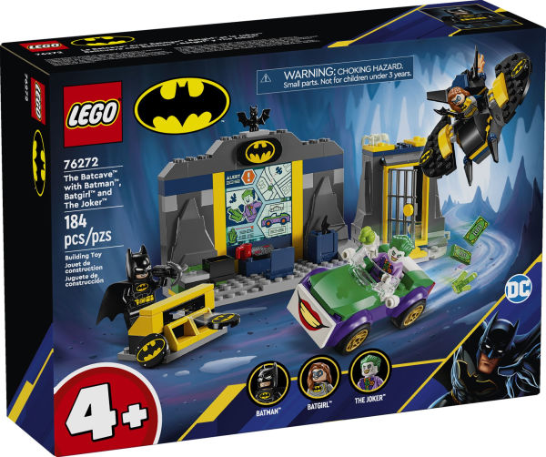 LEGO® Super Heroes DC The Batcave with Batman, Batgirl and The Joker 76272 (Retiring Soon)