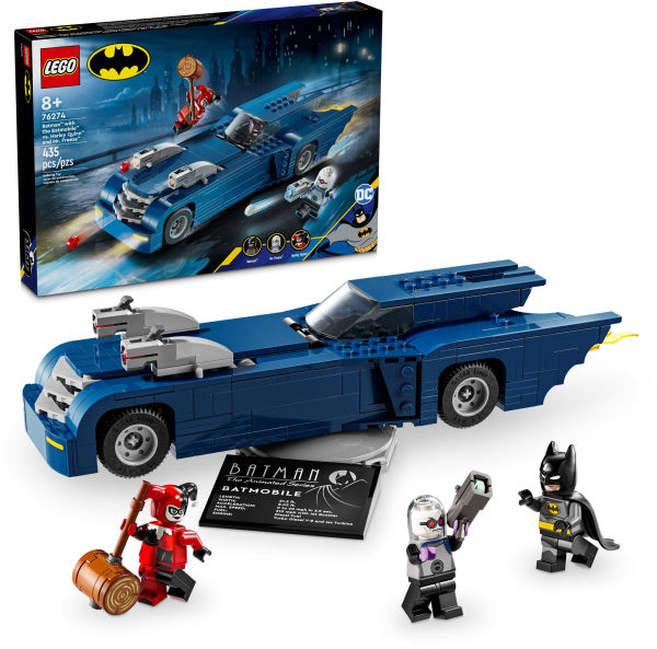 LEGO Super Heroes DC Batman with the Batmobile vs. Harley Quinn and Mr. Freeze 76274