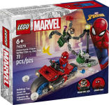 Alternative view 6 of LEGO® Super Heroes Motorcycle Chase: Spider-Man vs. Doc Ock 76275 (Retiring Soon)