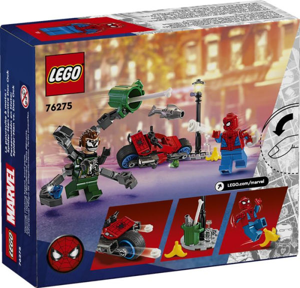 LEGO® Super Heroes Motorcycle Chase: Spider-Man vs. Doc Ock 76275 (Retiring Soon)