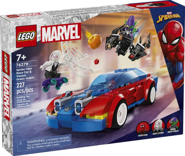 LEGO Super Heroes Spider-Man Race Car & Venom Green Goblin 76279