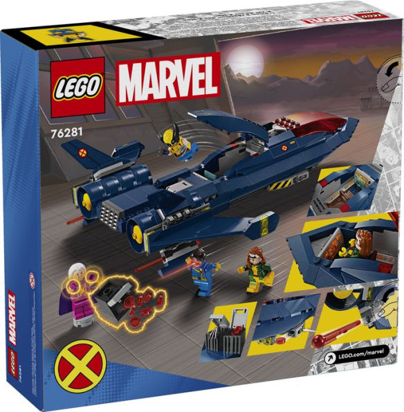 LEGO Super Heroes X-Men X-Jet 76281 by LEGO Systems Inc.