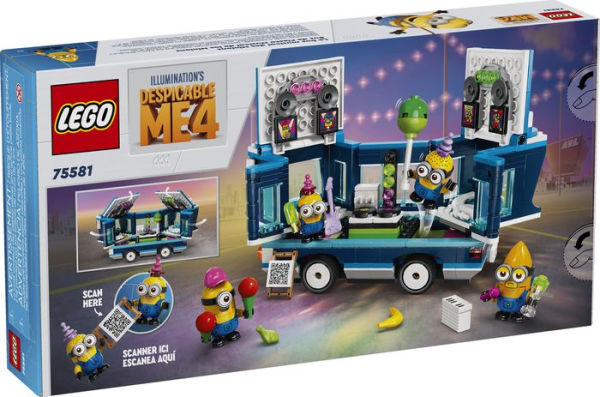 LEGO Despicable Me Minions' Music Party Bus 75581