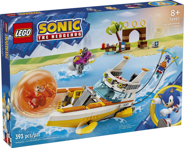 LEGO Sonic Tails' Adventure Boat 76997