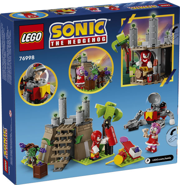 LEGO Sonic Knuckles and the Master Emerald Shrine 76998