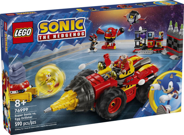 LEGO Sonic Super Sonic vs. Egg Drillster 76999