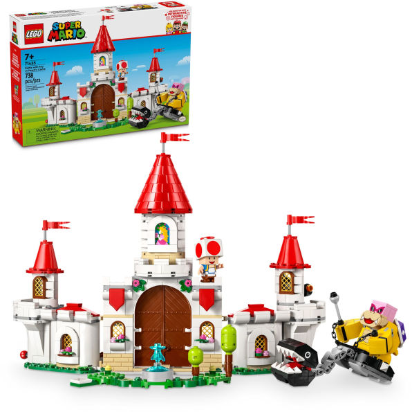 LEGO Super Mario Battle with Roy at Peach's Castle 71435
