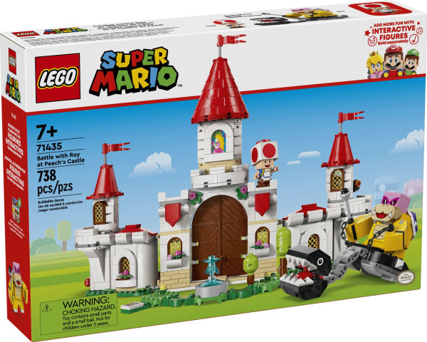 LEGO Super Mario Battle with Roy at Peach's Castle 71435