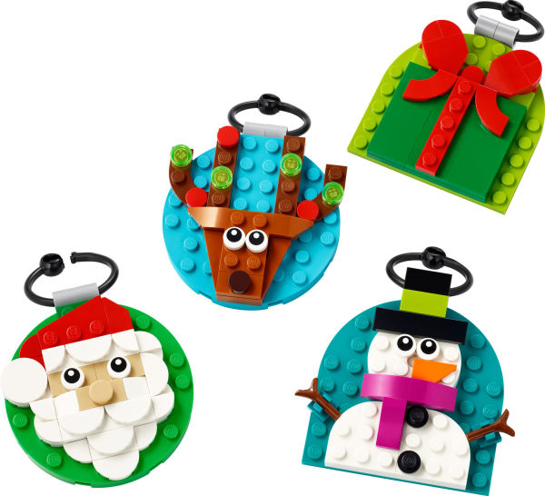 LEGO Iconic Christmas Ornament Selection 40744