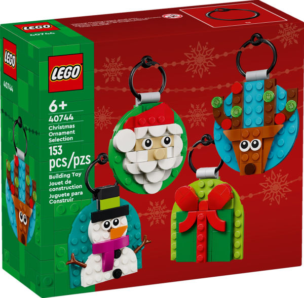 LEGO Iconic Christmas Ornament Selection 40744