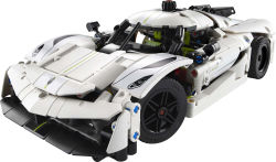 Alternative view 2 of LEGO Technic Koenigsegg Jesko Absolut White Hypercar 42184 (B&N Exclusive)