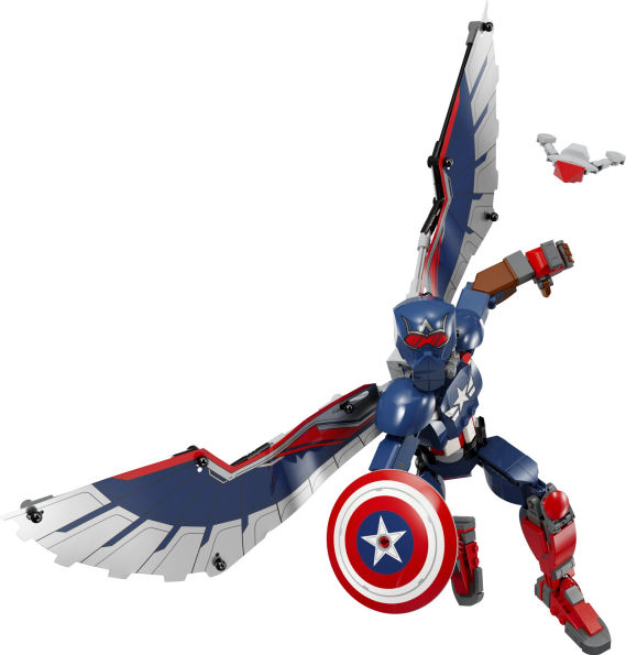LEGO Super Heroes New Captain America Construction Figure 76296