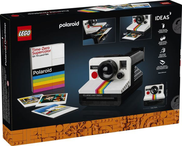 LEGO Ideas Polaroid OneStep SX-70 Camera 21345