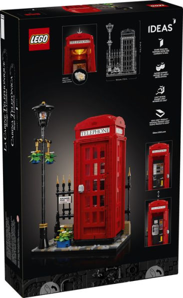 LEGO Ideas Red London Telephone Box 21347