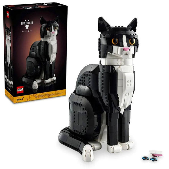 LEGO Ideas Tuxedo Cat 21349