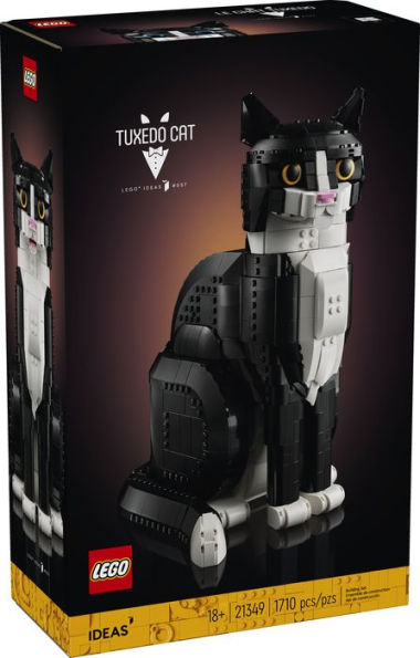 LEGO Ideas Tuxedo Cat 21349