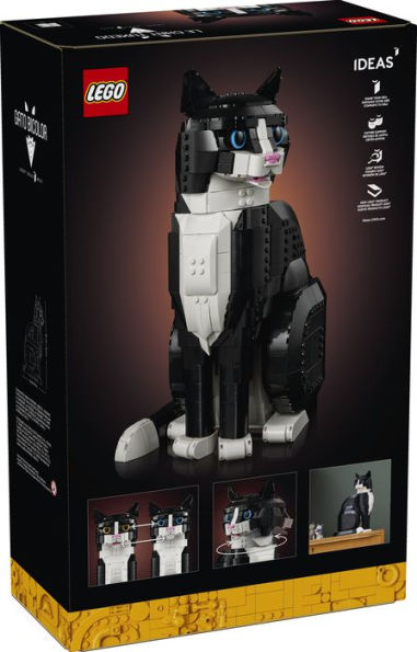 LEGO Ideas Tuxedo Cat 21349