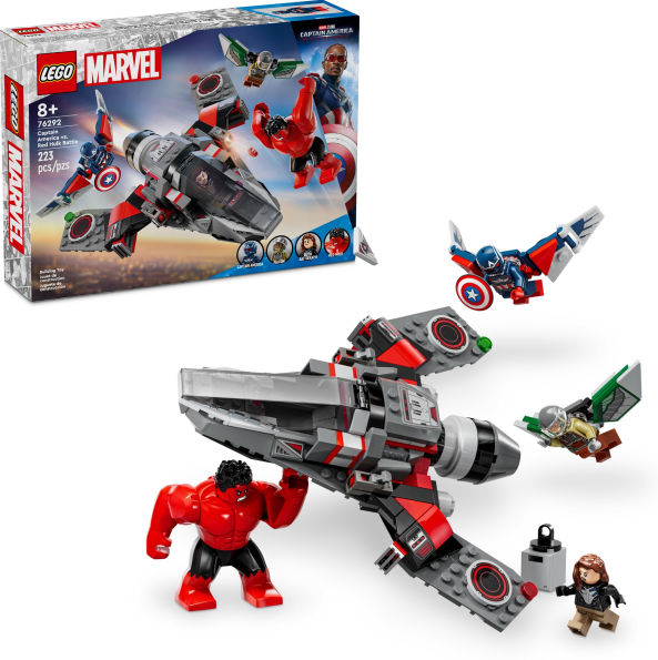 LEGO Super Heroes Marvel Captain America vs. Red Hulk Battle 76292