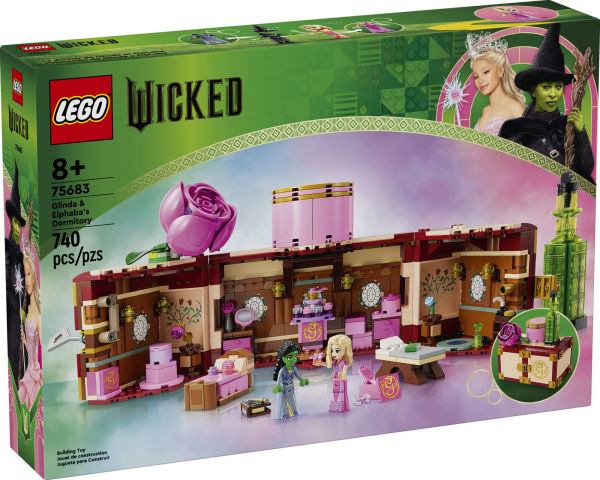 LEGO Wicked Glinda & Elphaba's Dormitory 75683