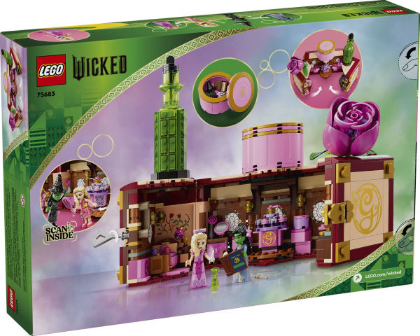 LEGO Wicked Glinda & Elphaba's Dormitory 75683