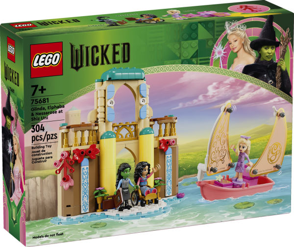 LEGO Wicked Glinda, Elphaba & Nessarose at Shiz University 75681