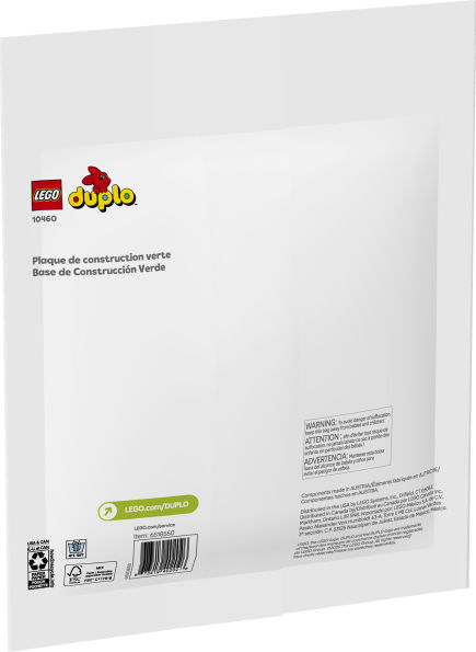 LEGO DUPLO Green Building Plate 10460