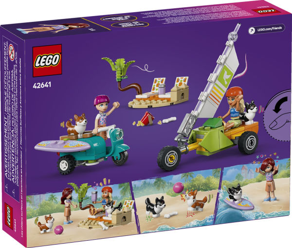 LEGO Friends Surfing Dogs and Scooter Adventure 42641